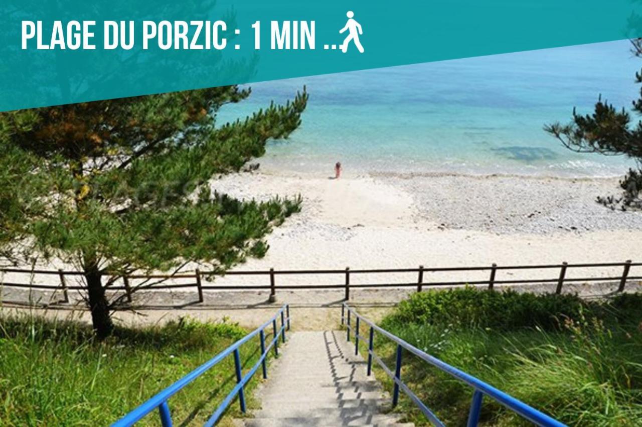 Willa Le Penty De Lesquiffinec Crozon Zewnętrze zdjęcie